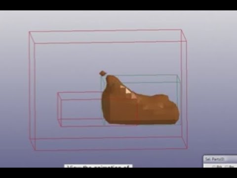 Видео: Моделированте удара контейнера с водой  Видео неполное