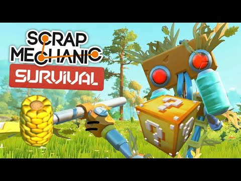 Видео: Scrap mechanics random loot / рандомный лут в Scrap mechanic