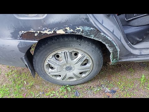Видео: Мастер Стекловолокно Тётя Смола  Творят Чудеса Восстановить Арки без сварки Ланос#artcrown
