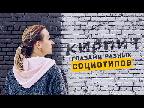Видео: Кирпич глазами разных социотипов. Часть 1. Соционика