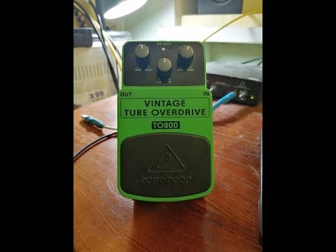 Видео: Блуждающий Лес - Обзор педали Behringer Vintage tube overdrive TO800 (01.10.23)