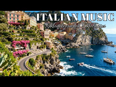 Видео: 🎶 Итальянская атмосфера и средиземноморская музыка 🎶 2+ часа живописного побережья Амальфи и озера