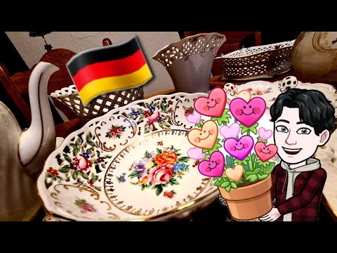 Видео: ♥️🔥👍Обзор немецкого фарфора невероятной красоты 💋🎸♥️ГЕРМАНИЯ БАРАХОЛКА 🇩🇪 