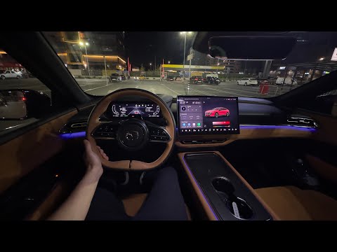 Видео: Ночной тест-драйв Mazda 6e