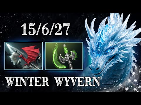 Видео: WINTER WYVERN ТОПОВЫЙ ГЕРОЯ ДЛЯ АПА ММР В НОВОМ ПАТЧЕ