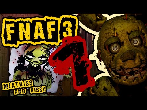 Видео: [FNAF 3] Он слишком шустрый #1 - Миёк у руля [хоррор Five Night's at Freddy's 3]