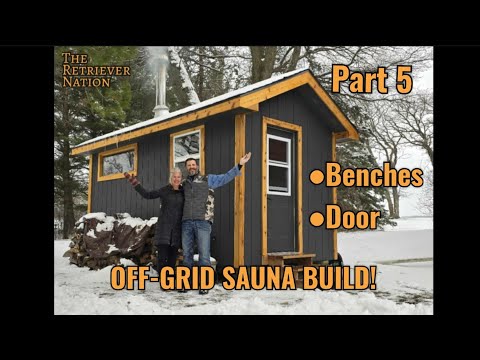Видео: Сборка сауны, часть 5 | Самодельный саун без сетки | Двухъярусная скамейка для сауны идеальной вы...