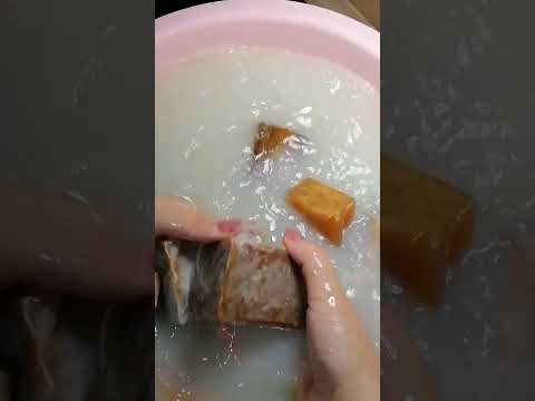 Видео: Мыление хозяйственного мыла СССР ♥️Ретрики❤️