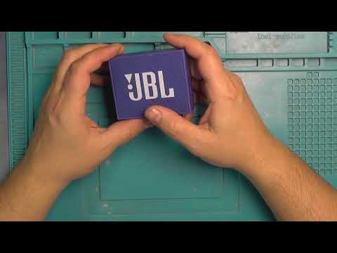 Видео: Розбірка колонки JBL  GO с заміною акумулятора.