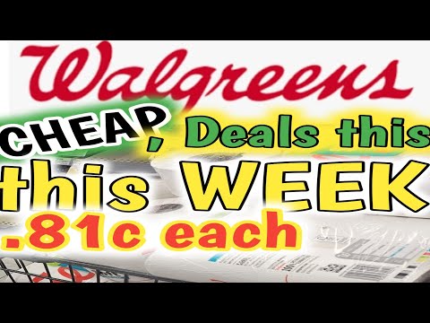 Видео: 27.10–01.11.2025 🔥💰Купоны Walgreens на этой неделе ##registeredrewards #couponing #walgreenscash