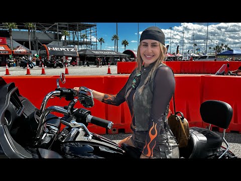 Видео: Biketoberfest 2025, Дейтона-Бич, фантастическая пятница ￼