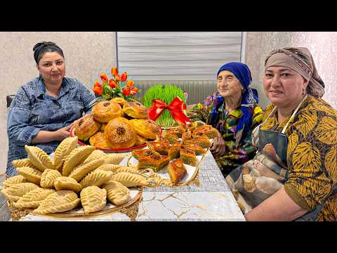 Видео: Азербайджанские женщины готовят вкусные рецепты | 123-минутный кухонный видеоблог