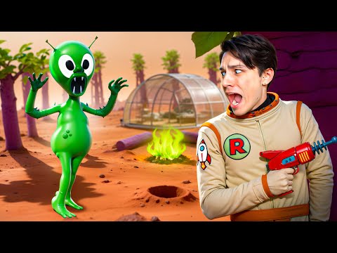 Видео: МАРСИАНИН-ЛЮДОЕД СОЖРАЛ ЛЁНЮ НА ОБЕД!😱 ВЫЖИВАЮ 99 НОЧЕЙ НА МАРСЕ!😨