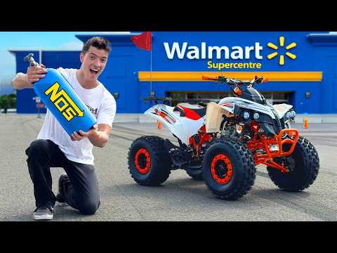 Видео: Я залил NOS в самый дешёвый квадроцикл в Walmart (он взорвался)