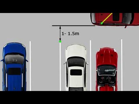 Видео: Гараж  под 90 задним ходом по новому регламенту