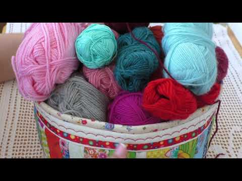 Видео: Плед из остатков пряжи. СП Триостарты декабрь. 2-й старт. Участник 15