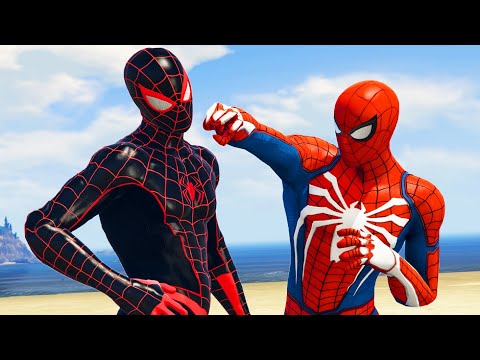 Видео: Человек-паук PS5 против Человека-паука PS4 | SPIDERMAN & HULK - Что делать, если боевые супергерои