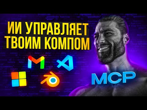 Видео: MCP протокол - ChatGPT вместо ТЕБЯ делает 3D модели в Blender
