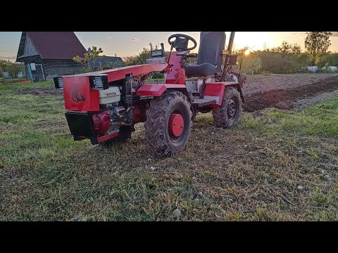 Видео: Пахота.Плуг не пашет.Адаптер к мотоблоку МТЗ.HYBRID MTZ 012WM 4X4/ГИБРИД МТЗ 012WM.Бродяга.