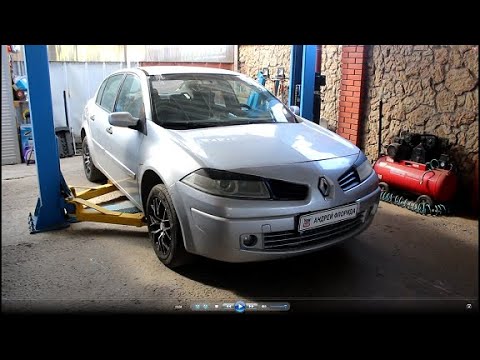Видео: Замена передних стоек на Renault Megane 1,6 Рено Меган 2007 #авторемонт