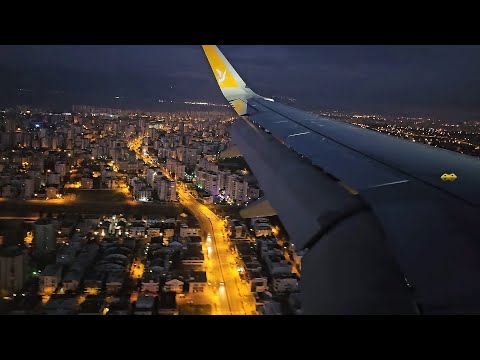 Видео: A320neo Pegasus Airlines | Рейс Cанкт-Петербург - Анталья