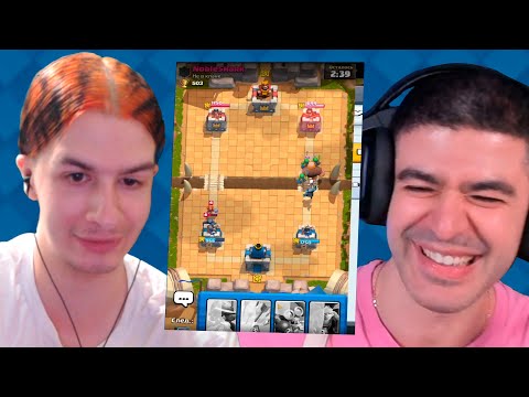 Видео: НАРЕК УЧИТ ИВАНА ЗОЛО ИГРАТЬ В CLASH ROYALE