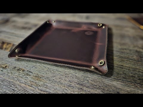 Видео: Обзор Кожа WAX. Интерьерные коврики из натуральной кожи, для табака и трубки. Тobacco tray mat.