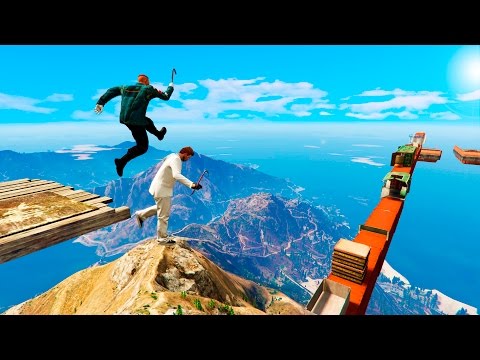 Видео: БЕГУНЫ ПРОТИВ БЕГУНОВ ЭКСТРЕМАЛЬНЫЙ ПАРКУР (GTA 5 Смешные моменты)