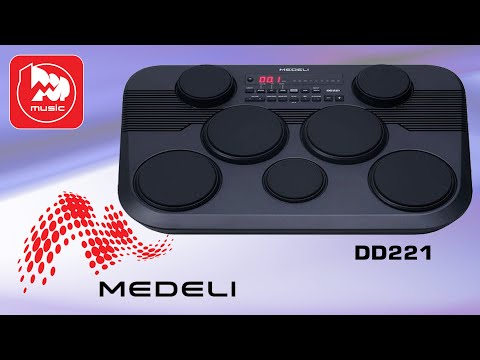 Видео: Электронная ударная установка MEDELI DD221 || Режим ручной перкуссии