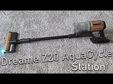 Видео: Dreame Z20 AquaCycle Station - Ручной пылесос