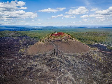 Видео: СПРИНТЕР ВЭН. НА ВЕРШИНЕ ВУЛКАНА. Lava Butte, OREGON. КАМЕНЬ ОБСИДИАН. OBSIDIAN STONE.