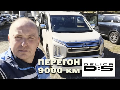 Видео: Люксовый дизель. Перегон mitsubishi DELICA D:5 из Владивостока