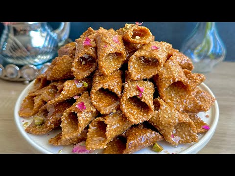 Видео: Блигаты с кунжутом и медом: главный рецепт Рамадана!