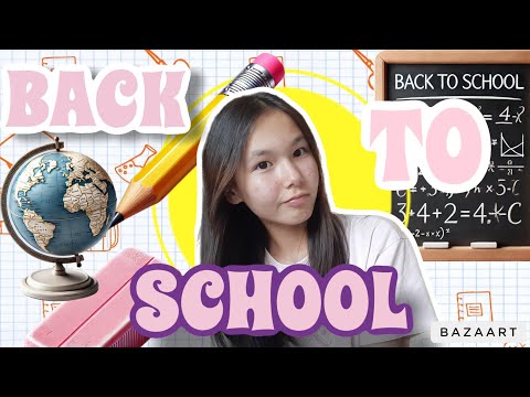 Видео: BACK TO SCHOOL🏫|канцелярия|gulzatok