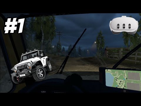 Видео: Симулятор русского мужика! №1 | MudRunner VR Rus | Quest 3