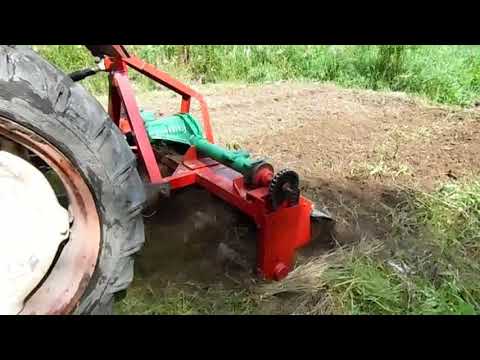 Видео: Испытание почва фрезы после укорачивание ножей N2 .
