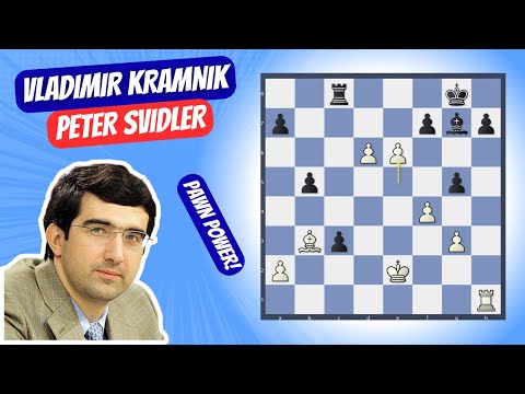 Видео: Проходные пешки выигрывают партию! | Владимир Крамник против Петра Свидлера (1998)