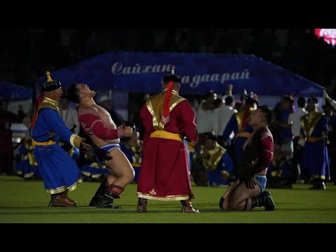 Видео: Наадам 2025 5-9 даваа / Mongolian national wrestling /
