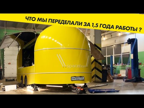 Видео: Фудтрак, обновления спустя 1.5 года работы.