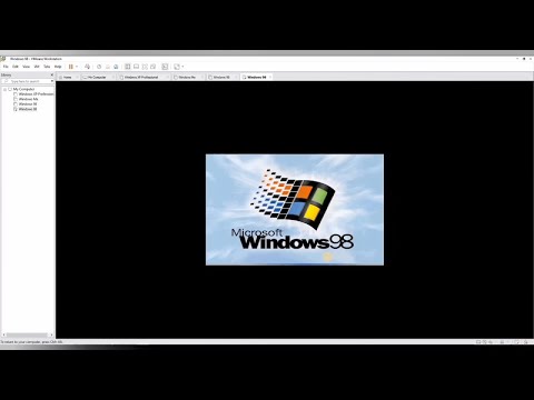 Видео: Установка виндовс 98 на виртуальную машину wmware, установка звукового драйвера, запуск игры.