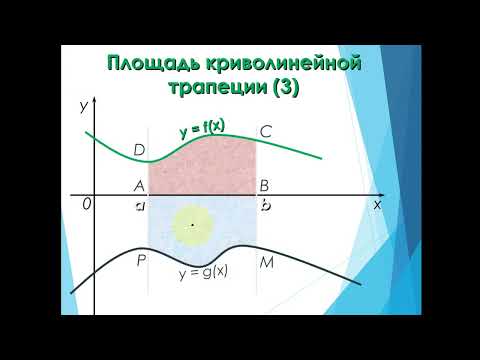 Видео: Вычисление площади криволинейной трапеции
