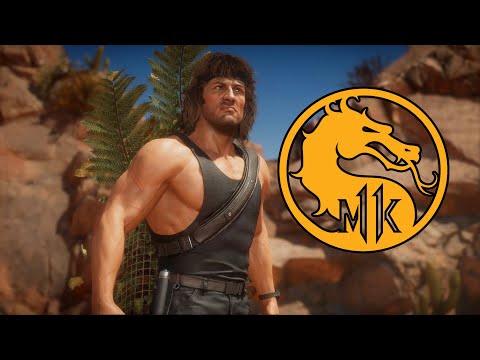 Видео: Mortal Kombat 11 Прохождение классической башни за Рэмбо (Full HD 60FPS)