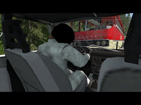 Видео: ДТП. В. Цоя, реконструкция в BeamNG  drive