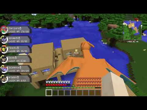 Видео: Minecraft Pixelmon   Эпизод 22 Появление новых покемонов(Pokemon Mod )