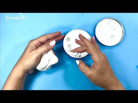 Видео: ИННОВАЦИОННАЯ поделка: Декоративная фигурка из муки, клея и мыла.