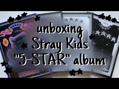 Видео: Распаковка альбома Stray Kids "5-STAR" | K-pop album unboxing