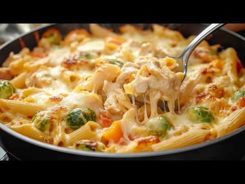 Видео: Самая вкусная паста с курицей, которую я когда-либо готовил❗️ Простой и очень сочный!