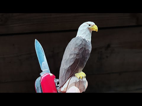 Видео: Вырежьте простого орла 1x1 | Пошаговое руководство для начинающих