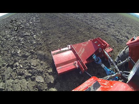 Видео: Работа почво-фрезы ДТЗ- ФН-1.4  и Shifeng SF-354 на тяжелой пахоте.