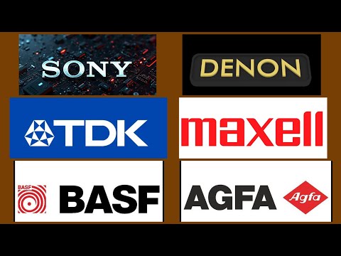 Видео: ГИГАНТЫ КАССЕТОСТРОЕНИЯ СЕГОДНЯ! AGFA BASF MAXELL TDK SONY DENON FUJI!